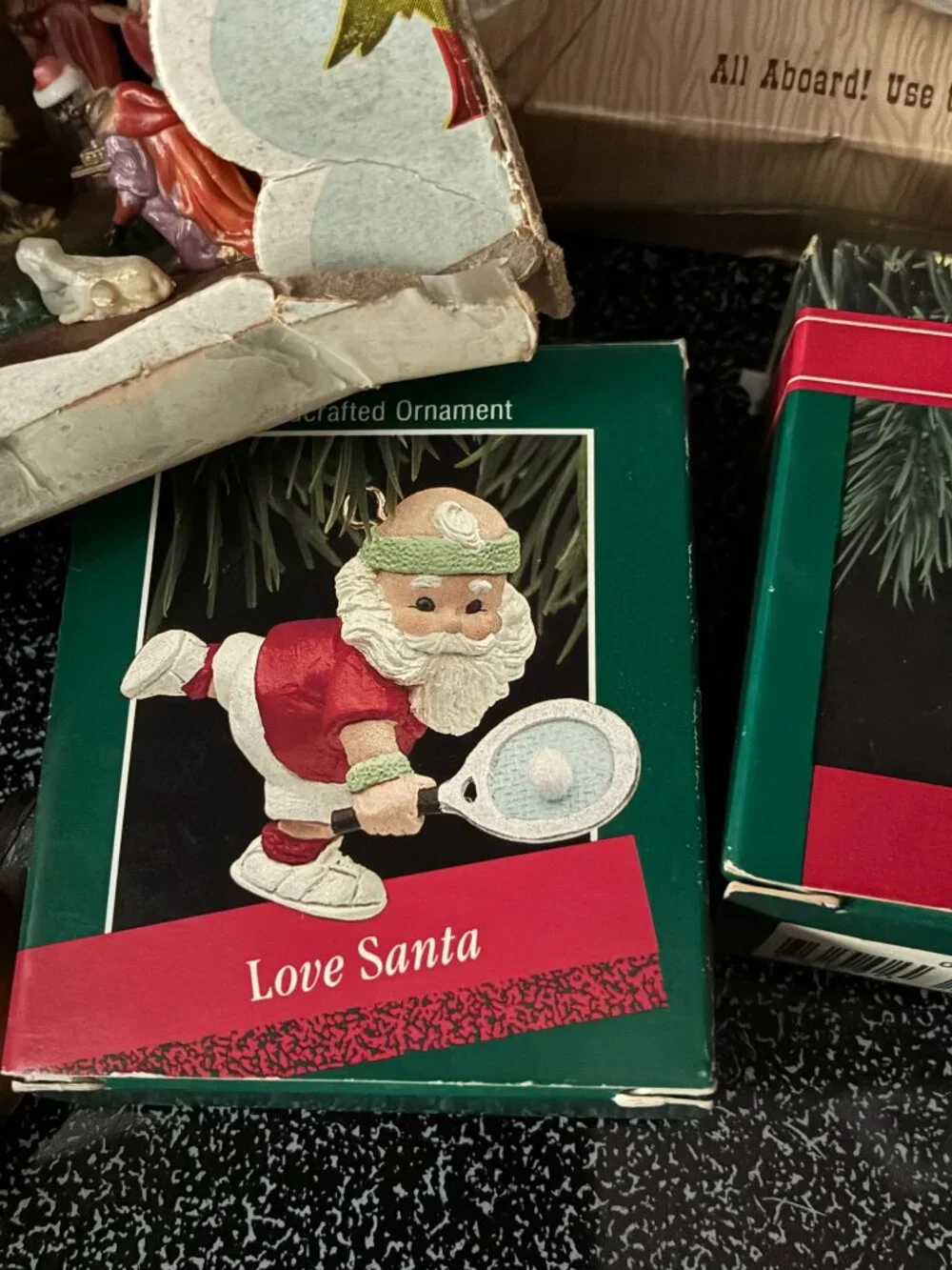Group of Vintage Christmas Ornaments & Decorations